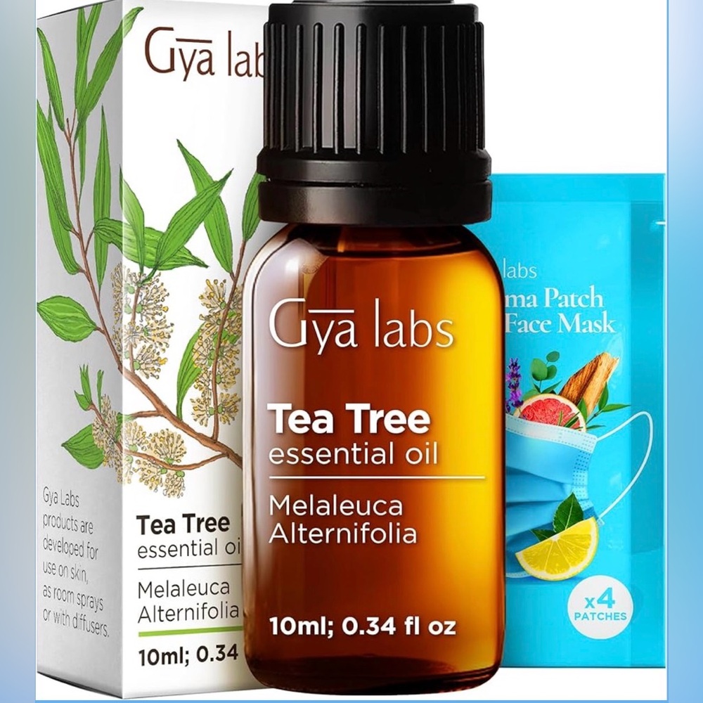 Australian Tea Tree Essential Oil - 0.34 Fl Oz - for Hair, Skin, Diffuser